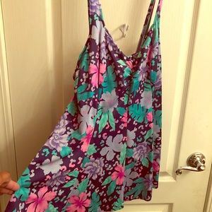 Swimsuit flowers One piece